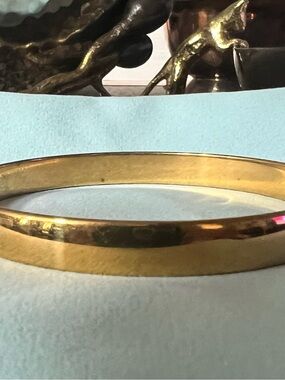 Vintage Monet Gold Tone Women's Bangle Bracelet
